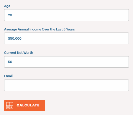 Money Guy Free Calculator - Prodigious Wealth Accumulator